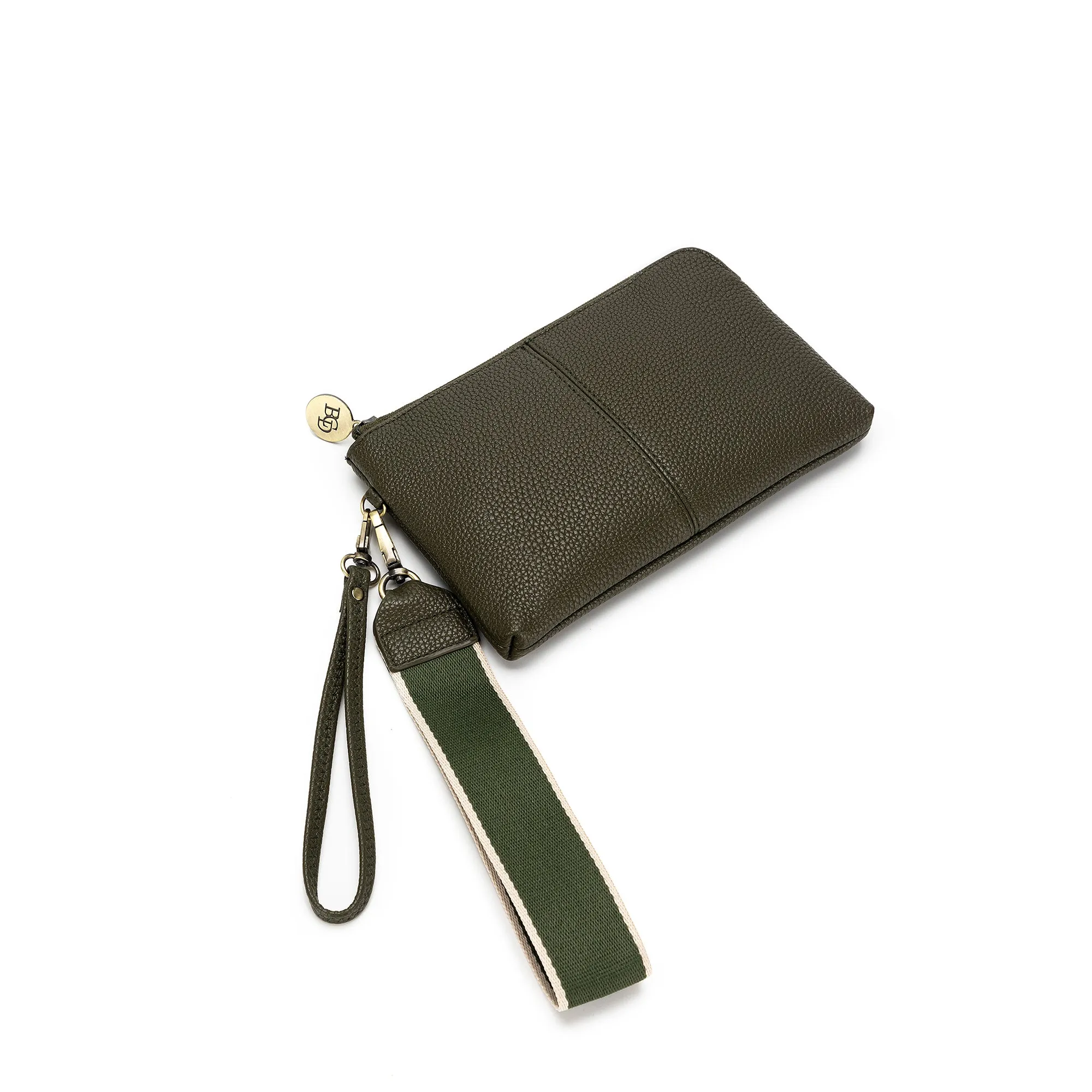 Lylah Dark Olive Pouch