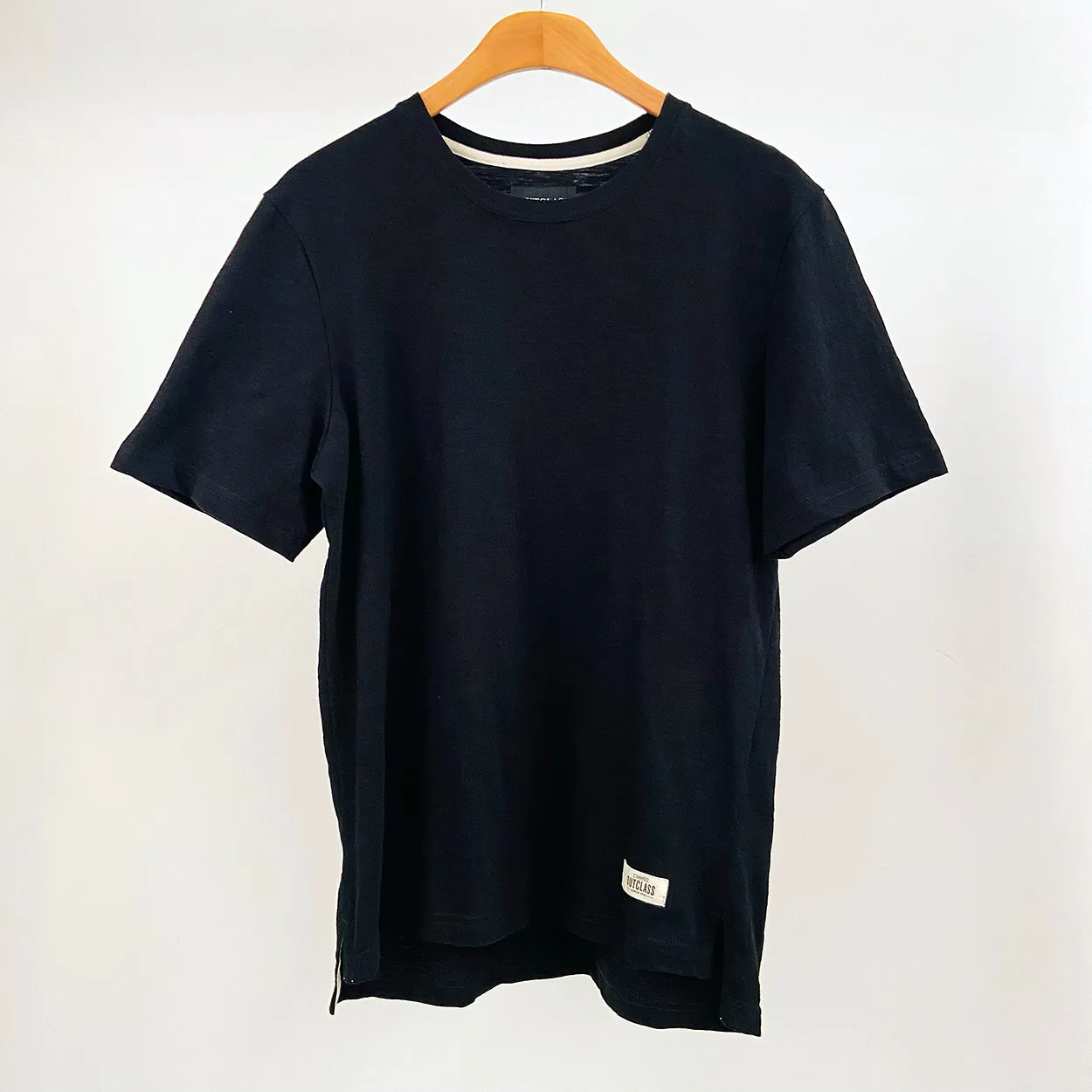 M - Black Slub S/S T-Shirt