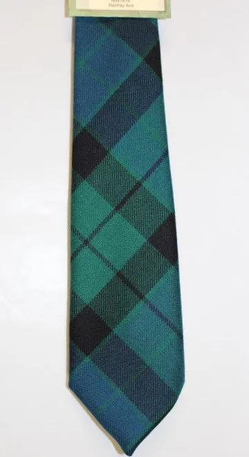 MacKay Ancient Tartan Tie - House of Edgar weavers