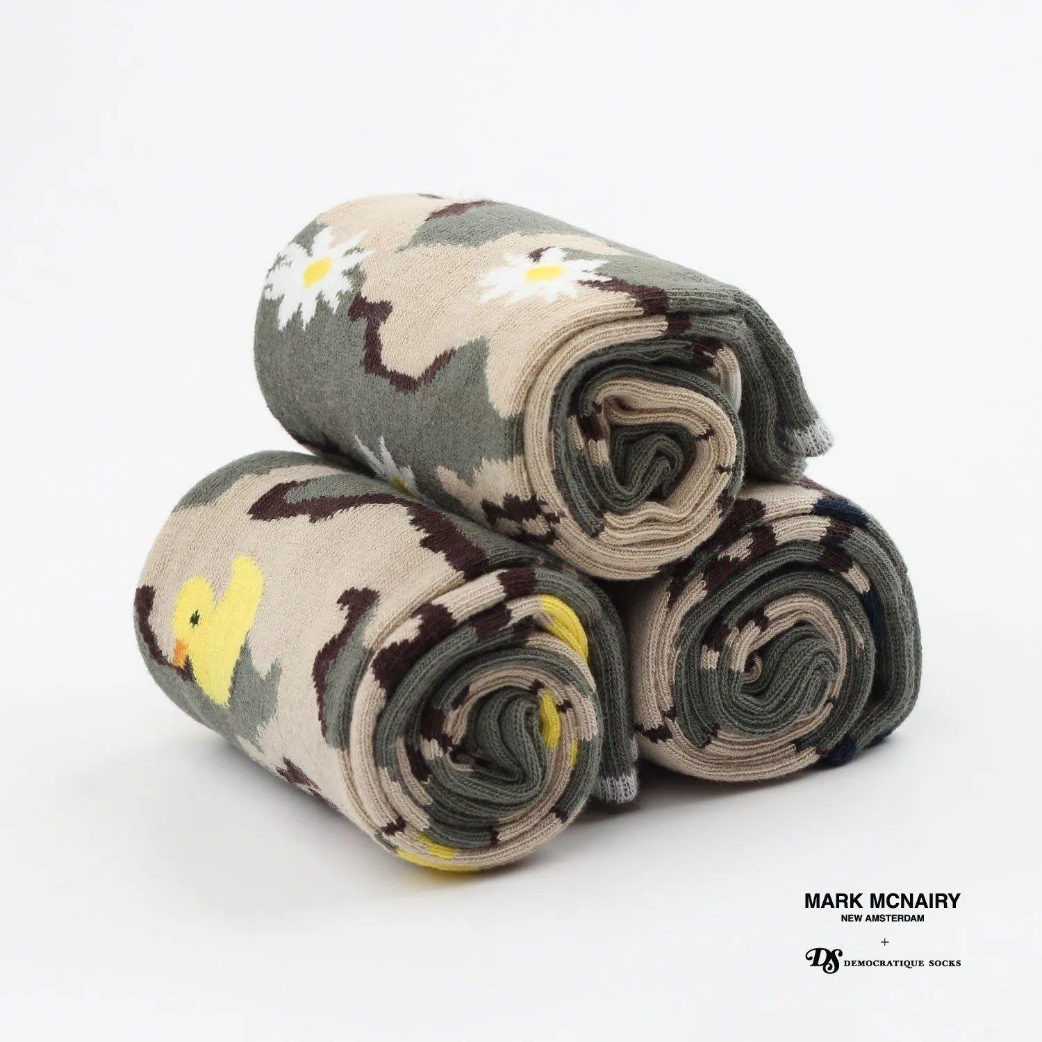 Mark McNairy x Democratique Socks Camo Ducks