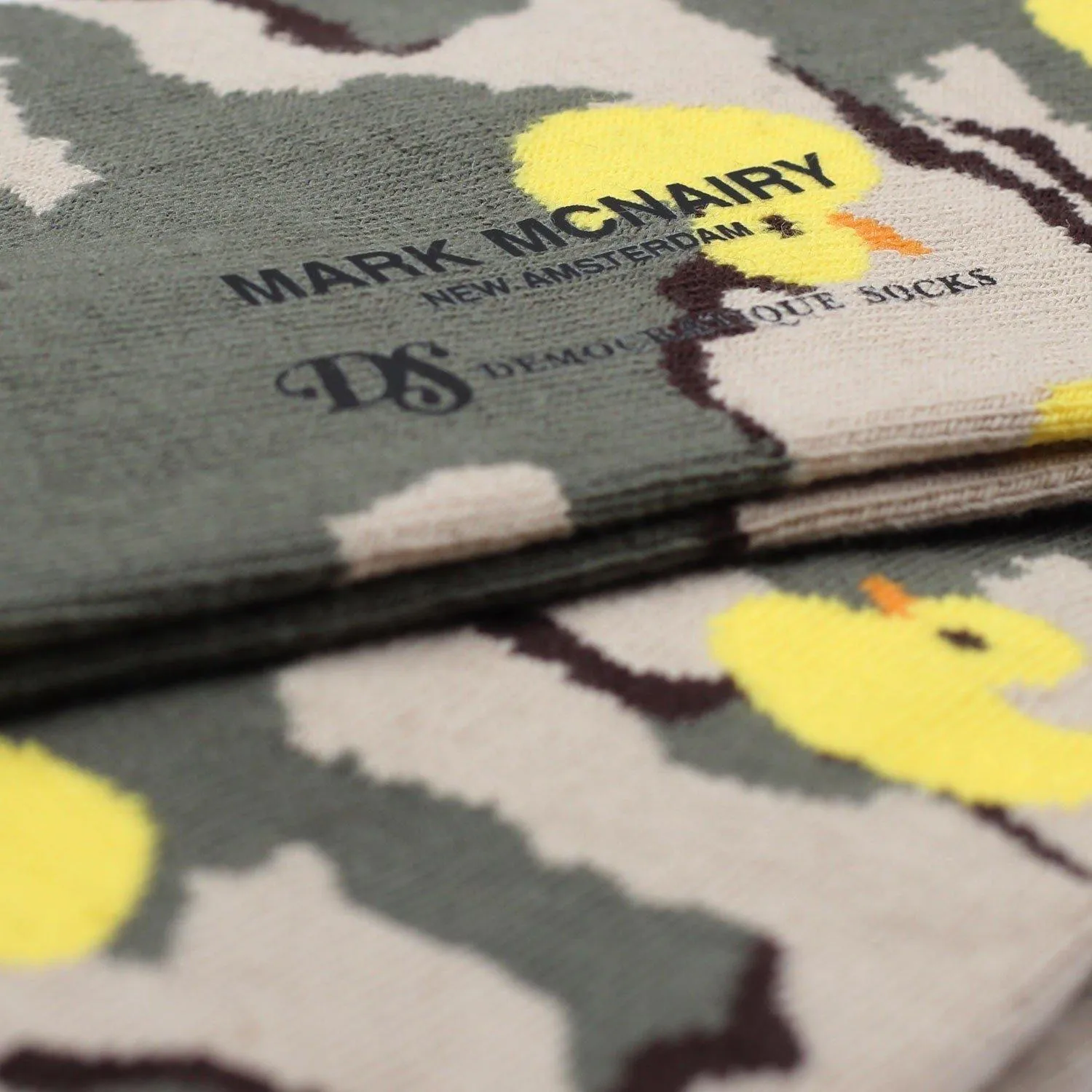 Mark McNairy x Democratique Socks Camo Ducks