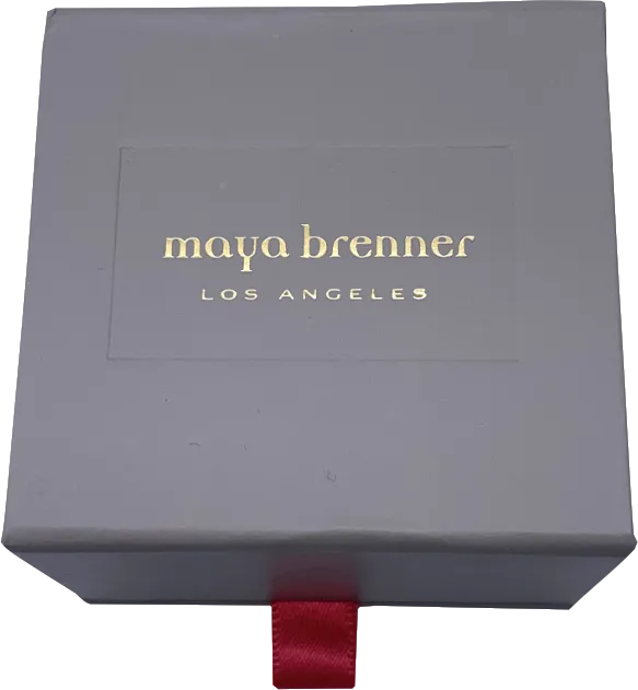 Maya Brenner Metallic Gold Stud Earrings One Size