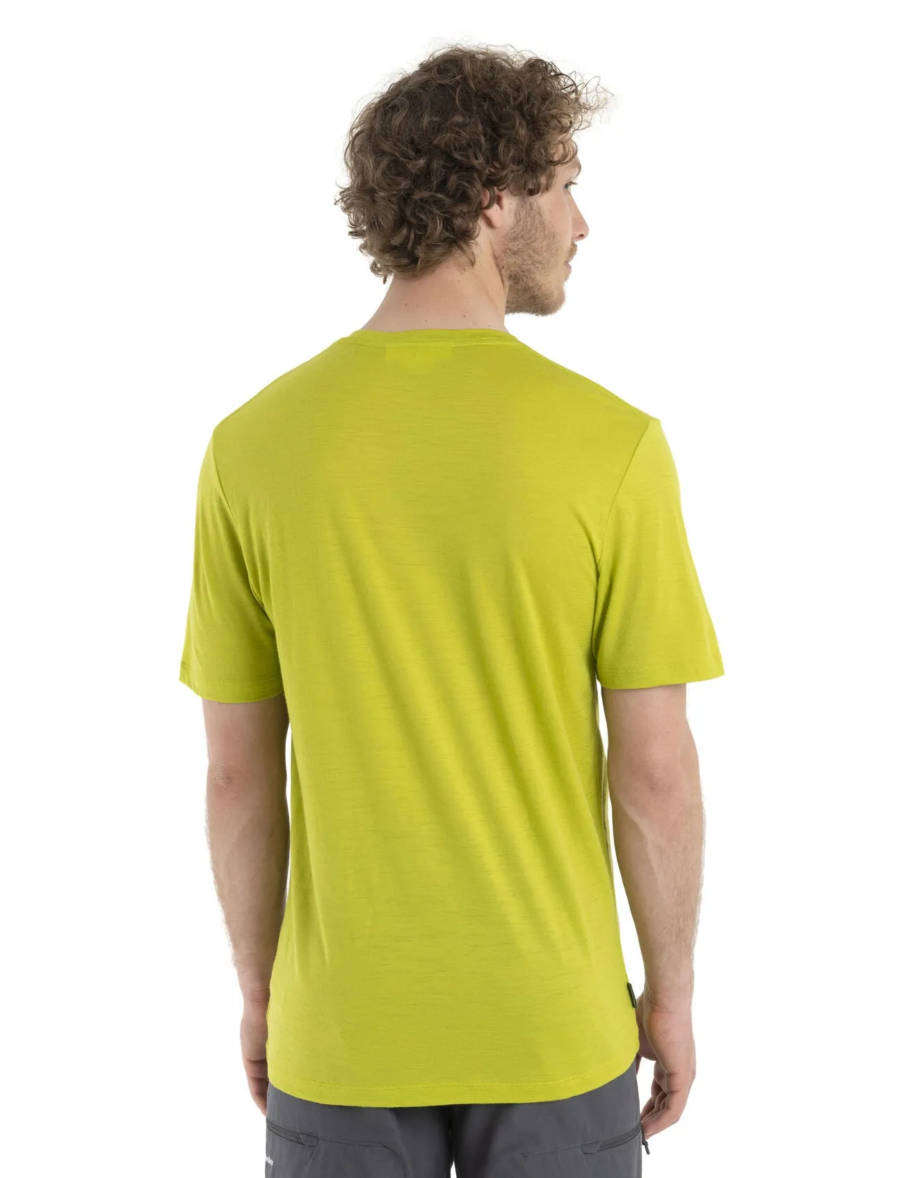 Mens Tech Lite II SS Tee Skiing Yeti