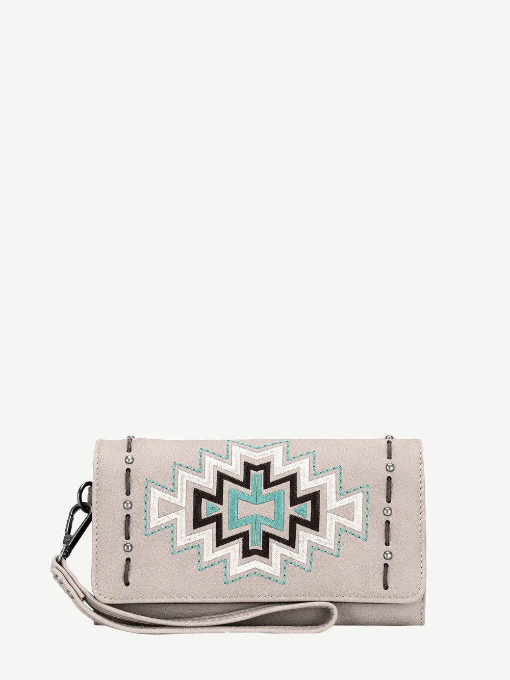 Montana West Embroidered Aztec Wallet