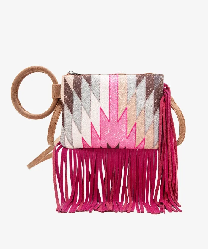 Montana West Southwestern Fringe Crossbody