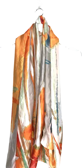 Multicoloured Abstract Print Scarve