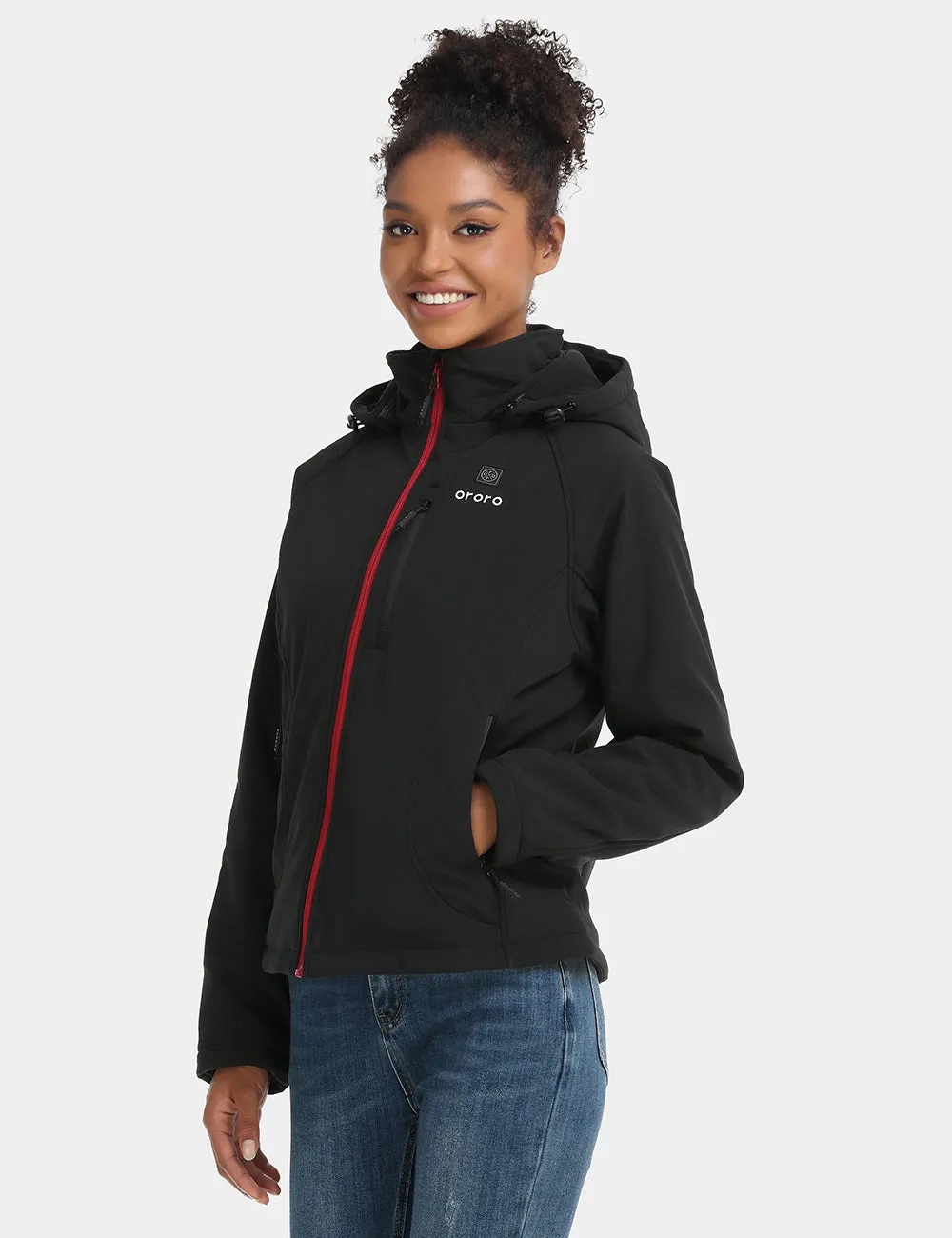 (Open-box) Women's Heated Jacket - 4 Heating Zones (Battery Set Not Included)