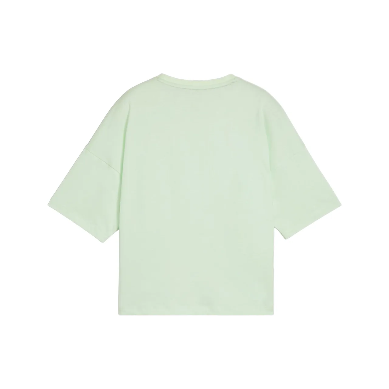 Puma women's short sleeve t-shirt ESS Cropped Logo 586866 88 mint green