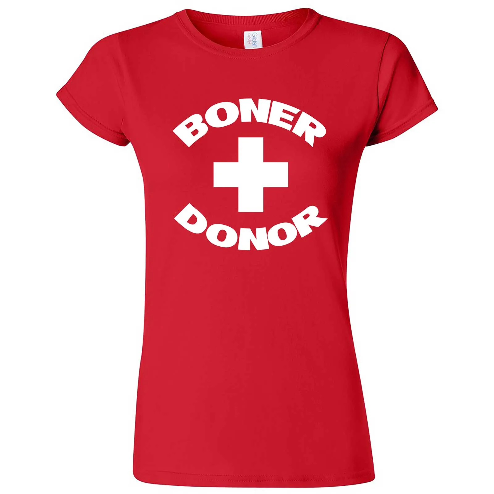 "Boner Donor" women's t-shirt