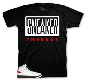 Retro 2 Chicago Shirt - ST Rewind - Black