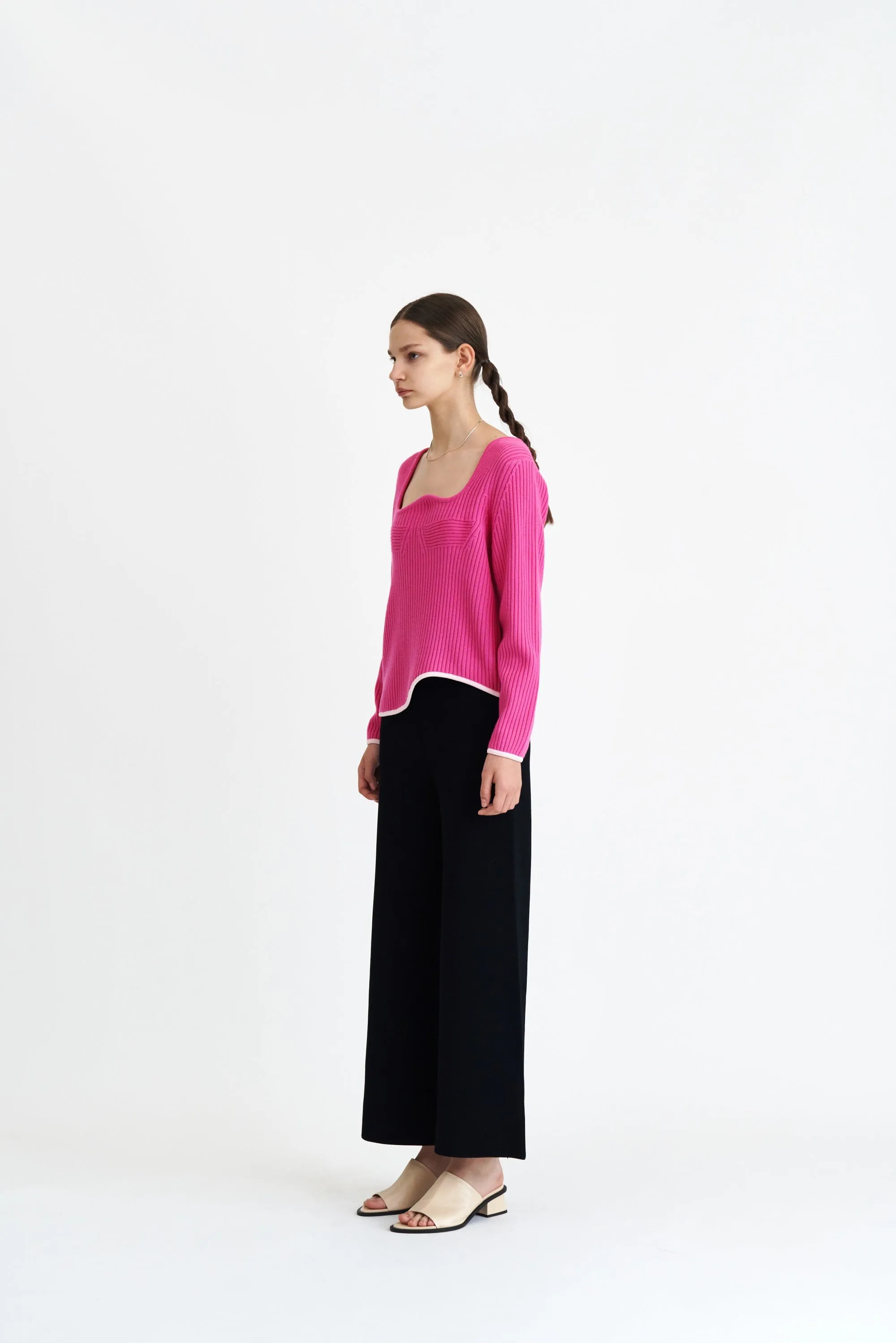 RODIN MERINO WOOL OVERSIZED PULLOVER