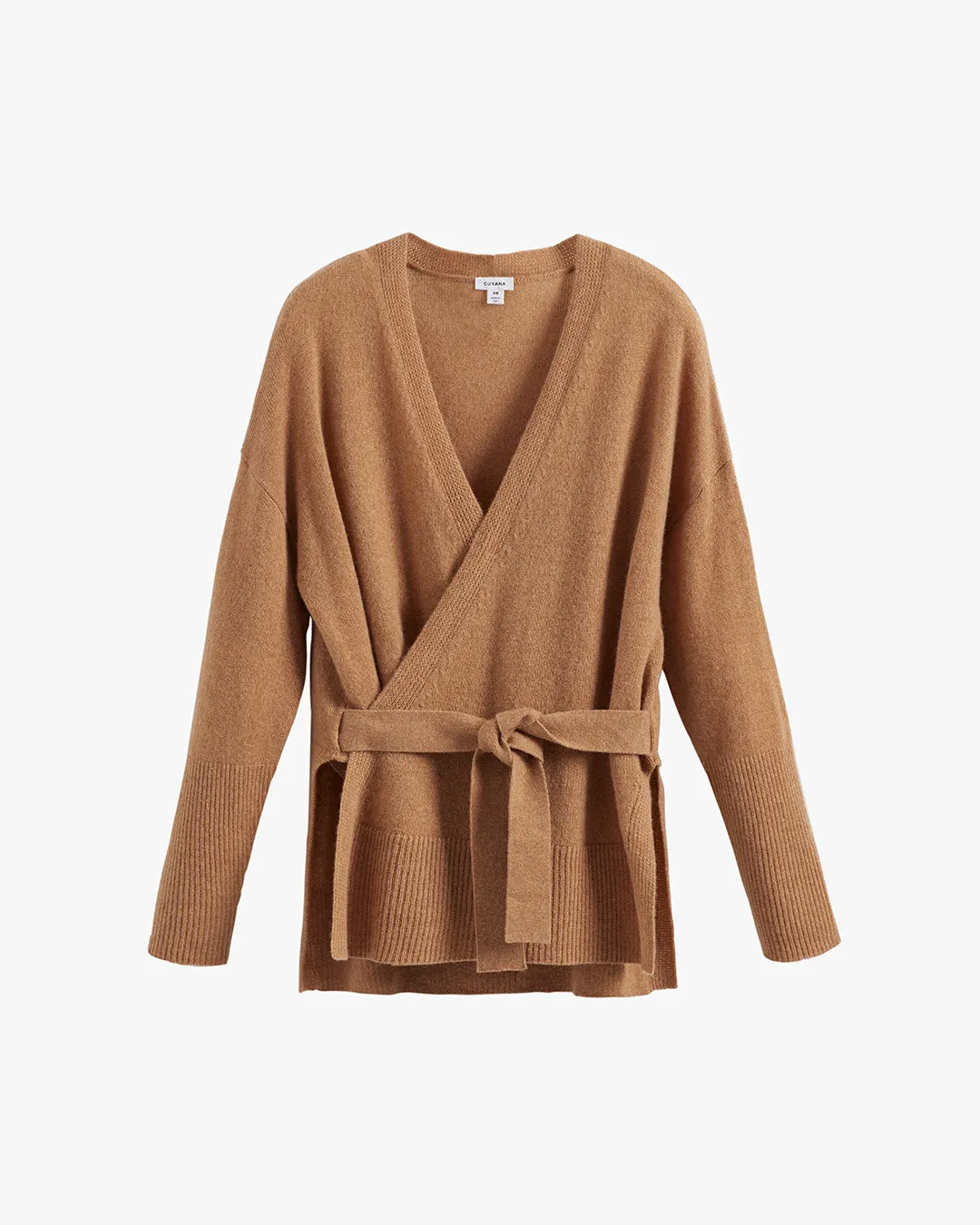 Single Origin Cashmere Wrap Sweater