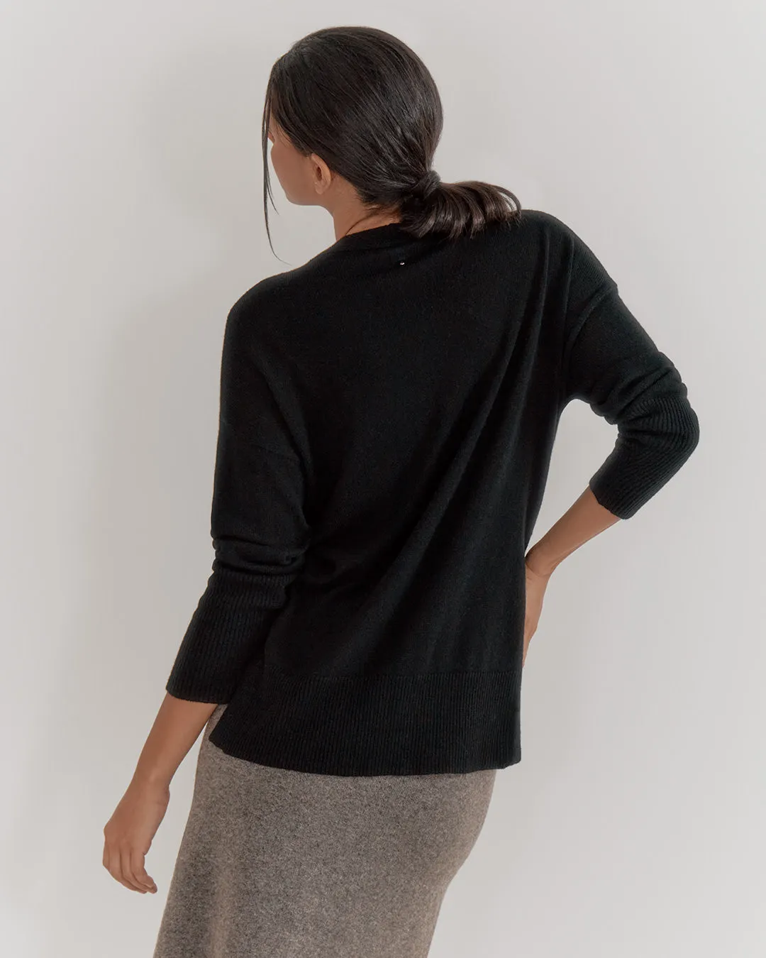 Single Origin Cashmere Wrap Sweater