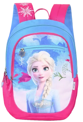 Skybags Elsa Champ Backpack (Blue And Pink)