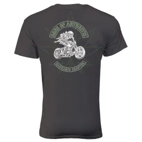 Sons of Arthritis Cannabis Chapter Tee (Charcoal)