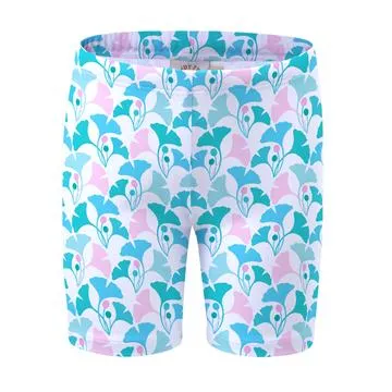 Summer Gingko LONG Swim Shorts