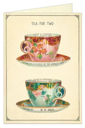  Tea For Two  Card