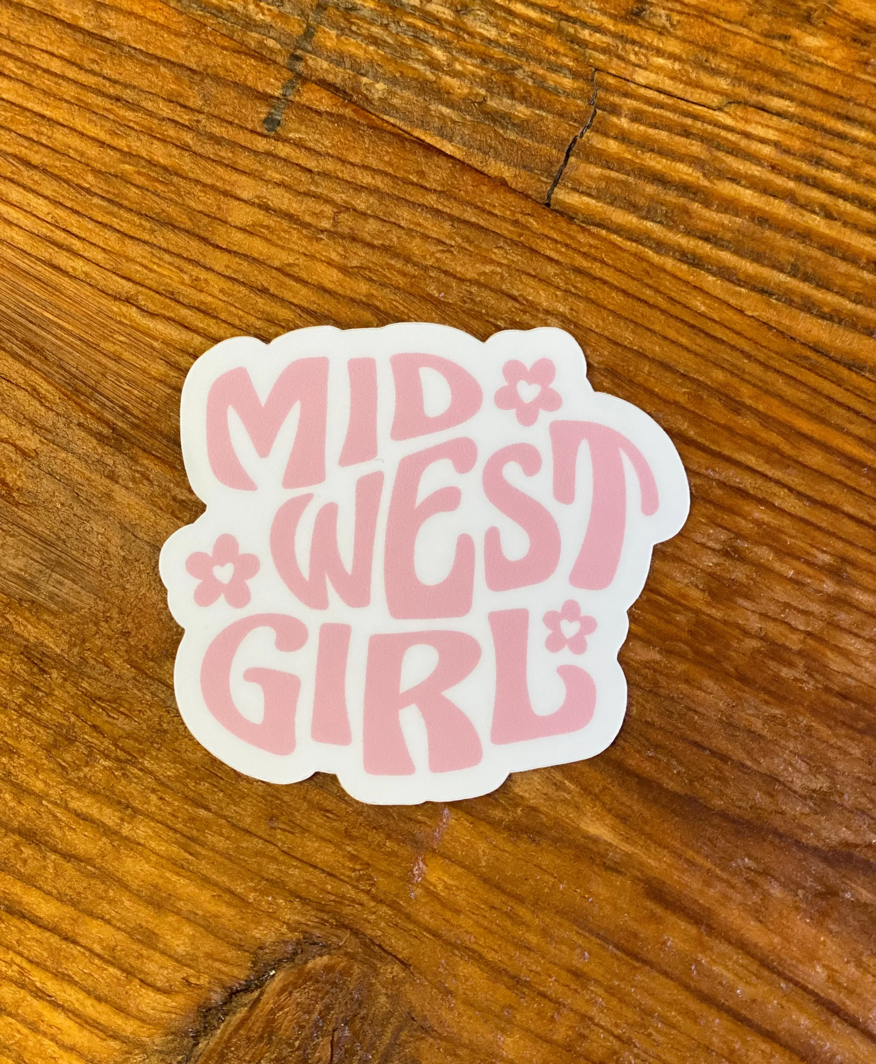 The Midwest Girl Summer Sticker