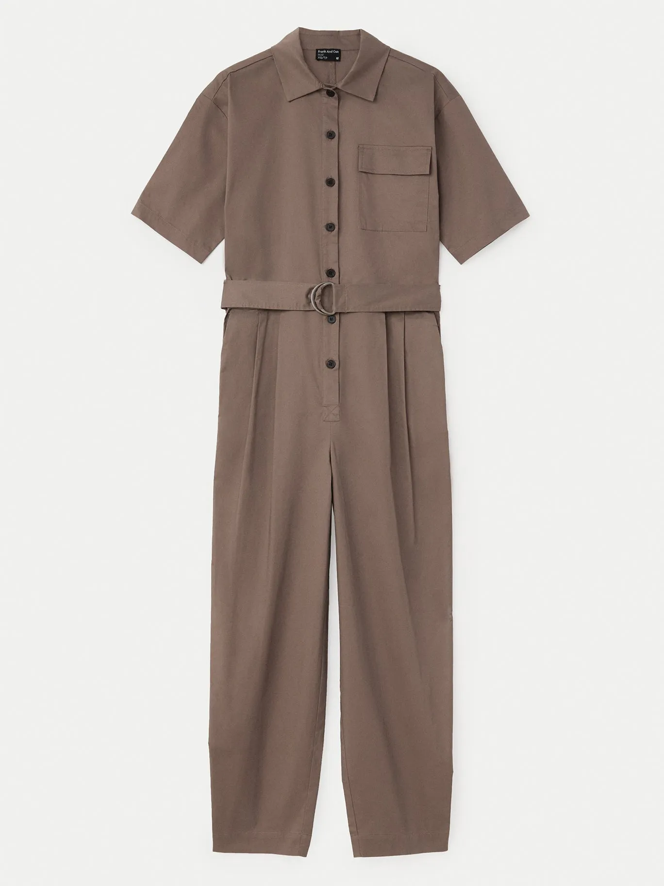 The Parachute Jumpsuit in Pink Clay