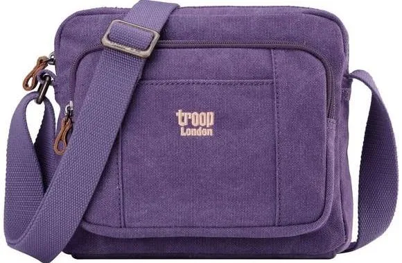 Troop London Organic Cotton Shoulder Small | Purple