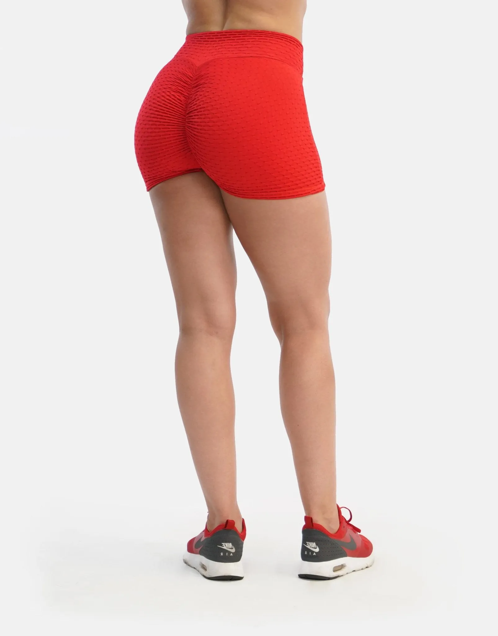 V-Waist Honeycomb Scrunch Bum Short