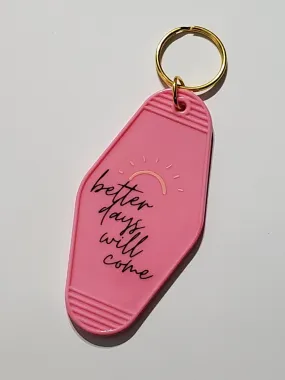 Vintage Motel Keychain