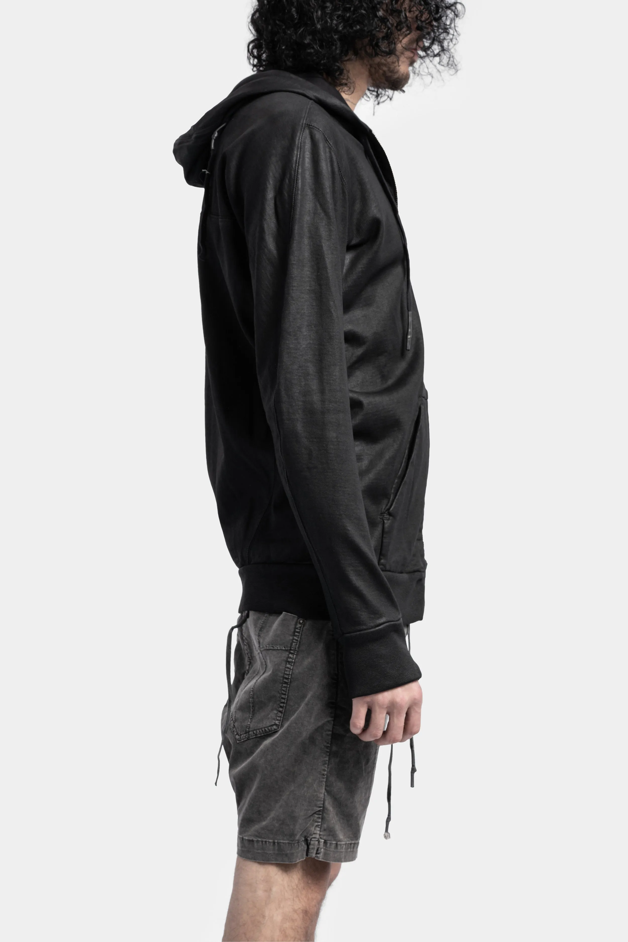 Z2B - Hooded zip up sweater, Coated